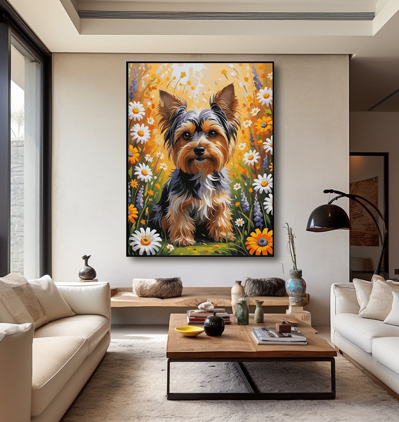 Pictura pe Numere – Micul yorkie 7473