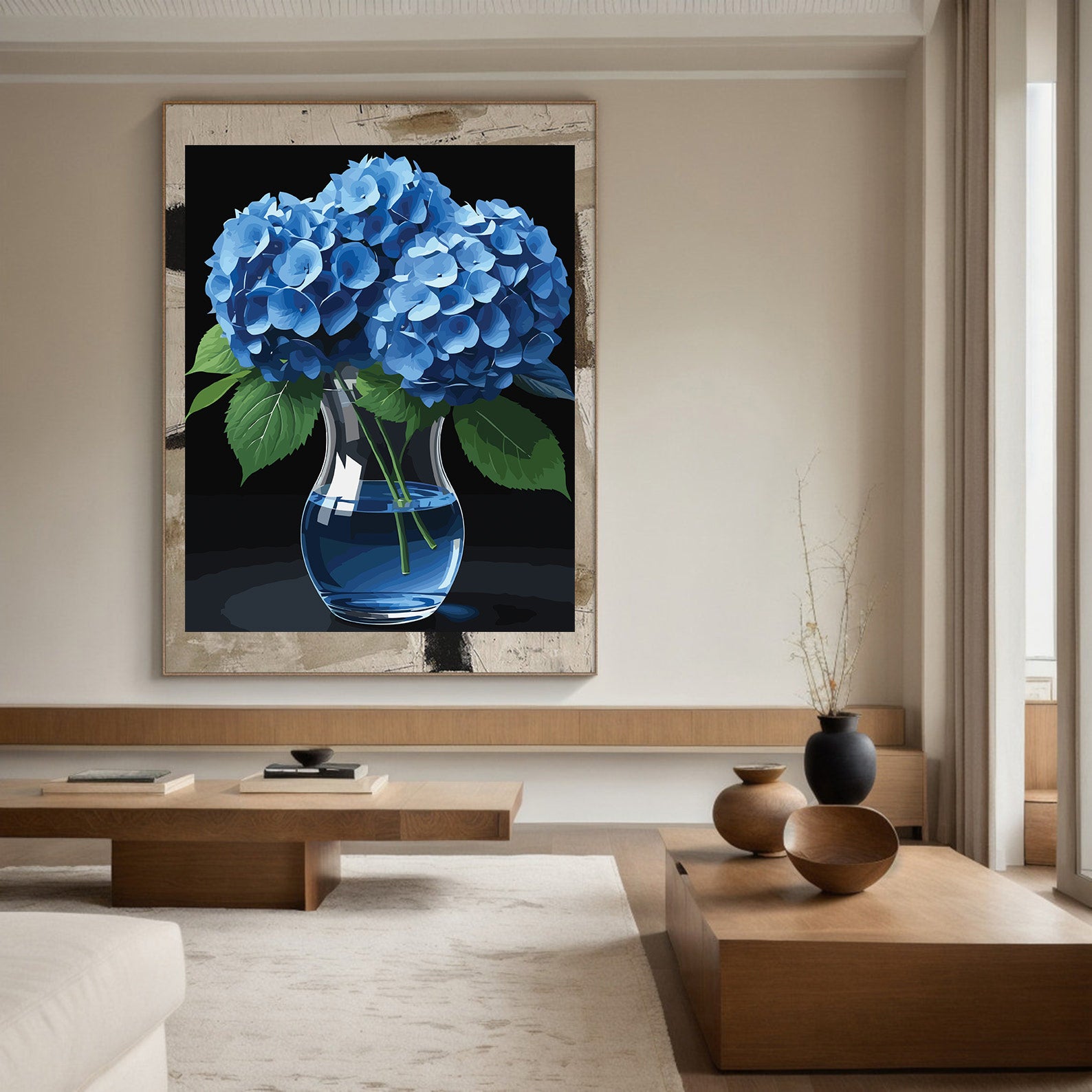 Pictura pe Numere – Ecou de safir 6963