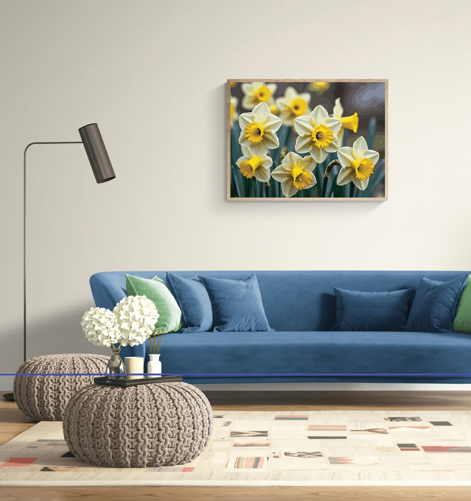 Pictura pe Numere – Suras de narcise 7002