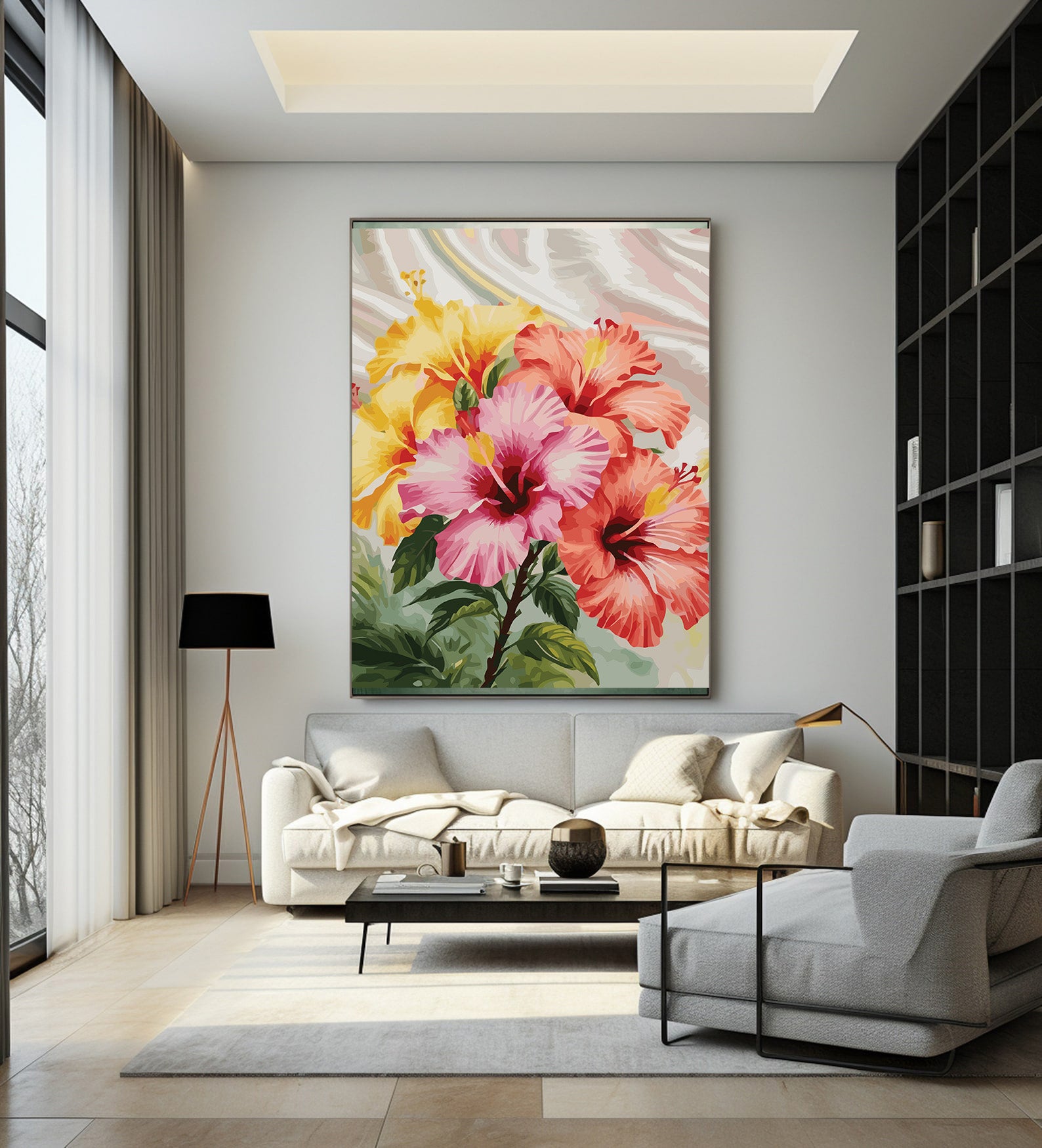 Pictura pe Numere – Simfonia petalelor 7084