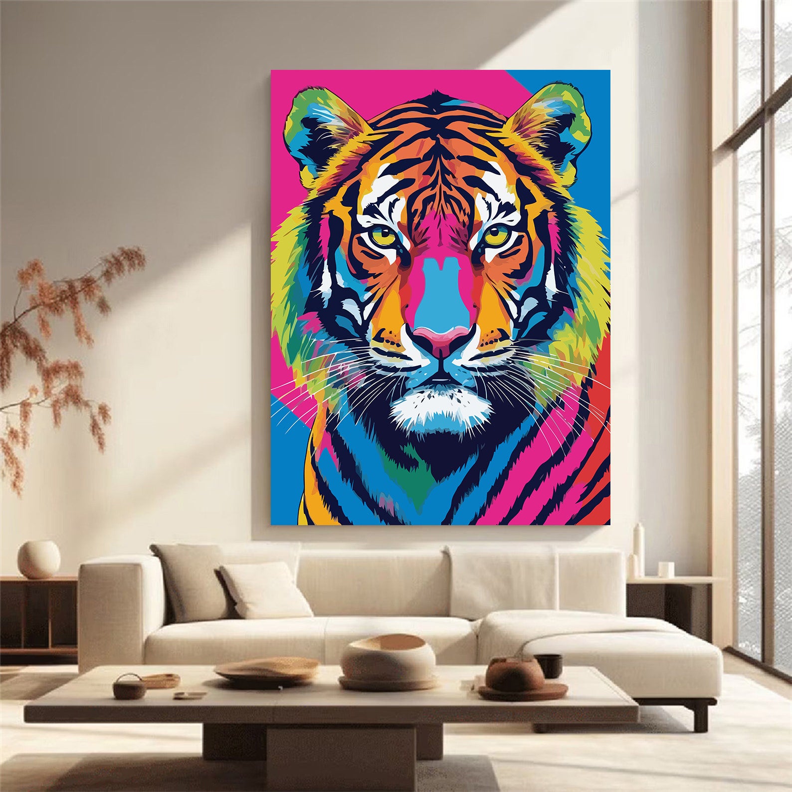 Pictura pe Numere – Privirea de neon 7458