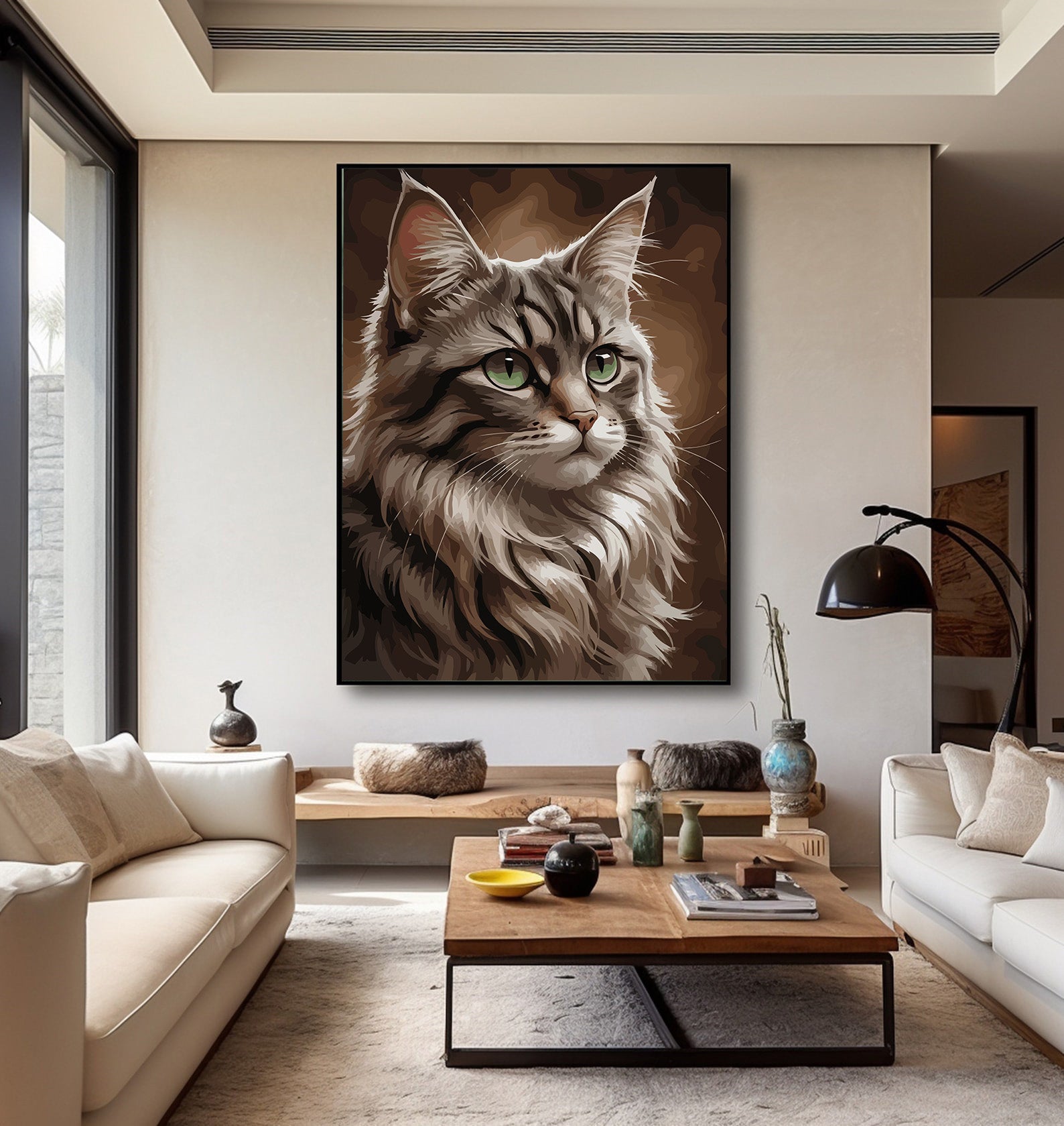 Pictura pe Numere – Privirea de smarald 7339