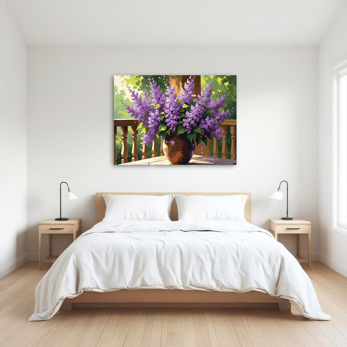 Pictura pe Numere – Aromă de liliac 7211