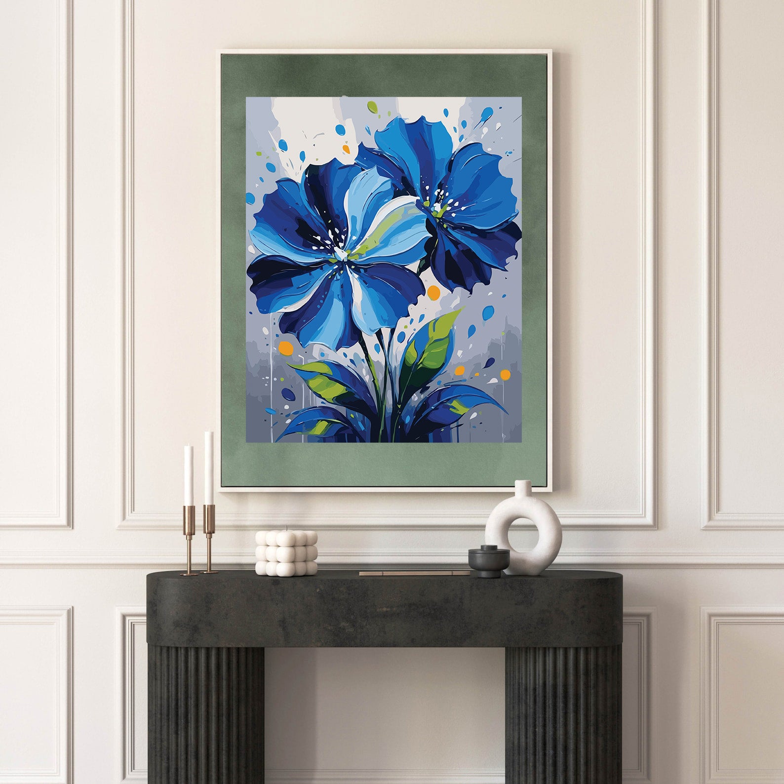 Pictura pe Numere – Maci de Azur 6853