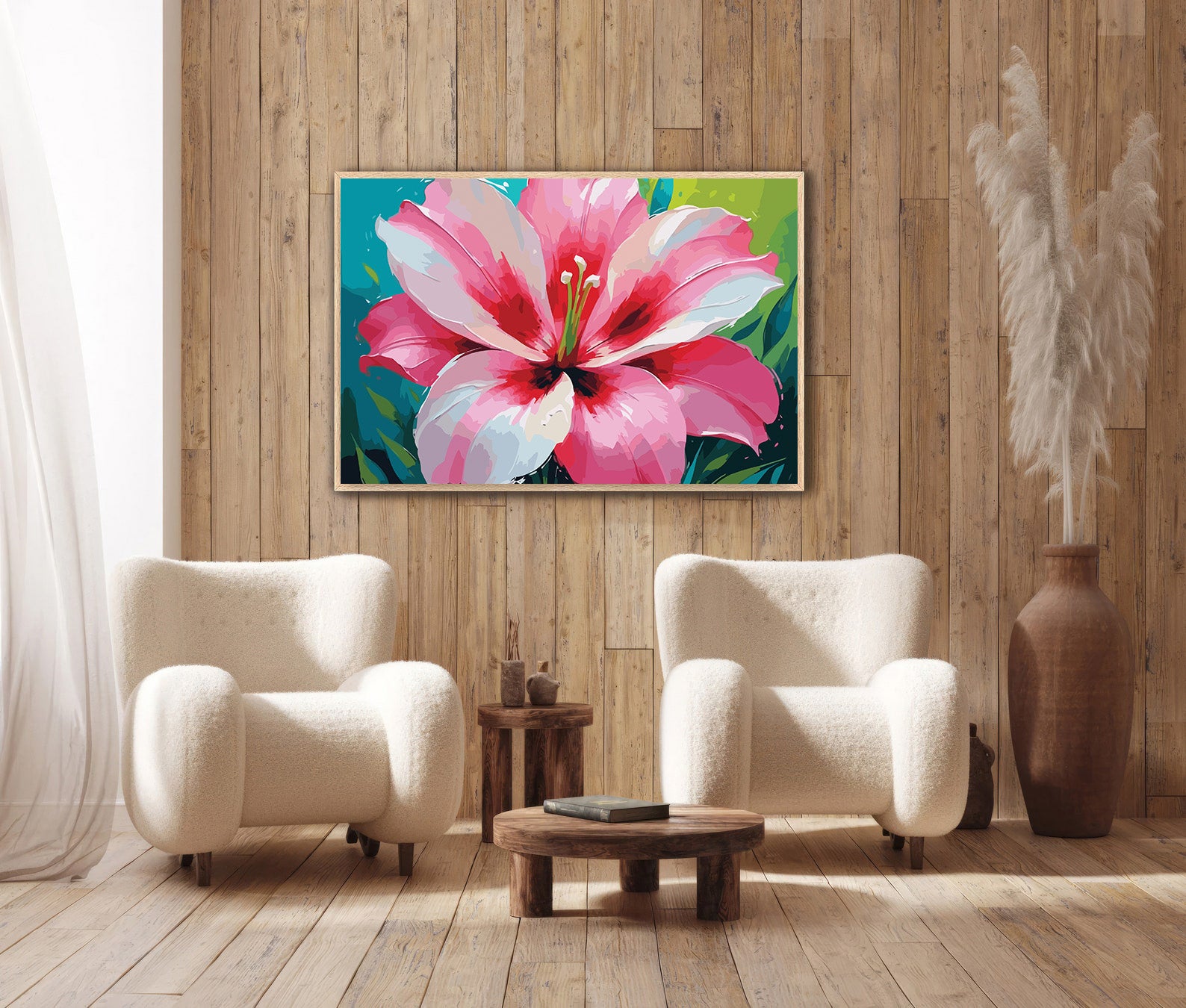 Pictura pe Numere – Inima de crin 7014