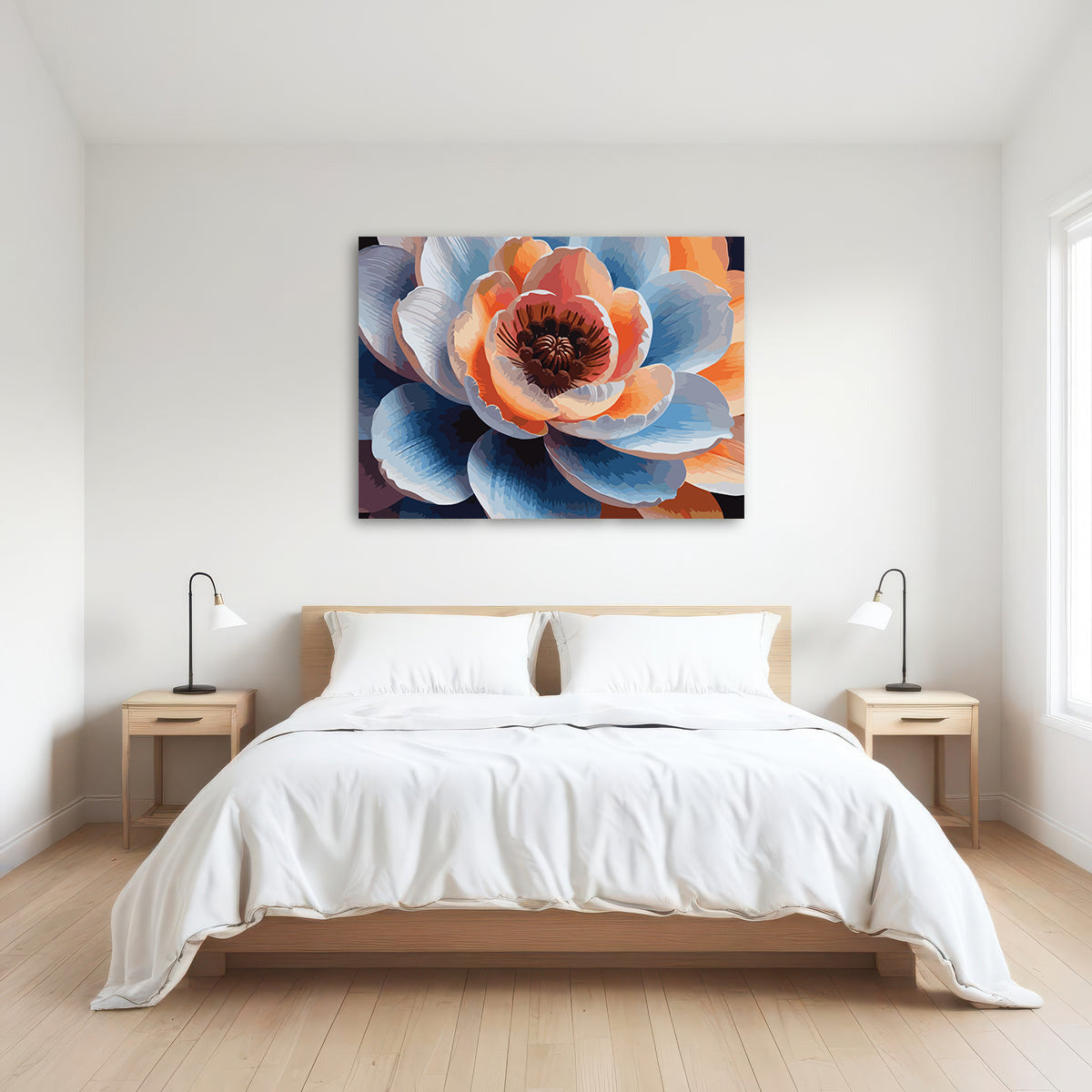 Pictura pe Numere – Imbratisarea petalelor 7100