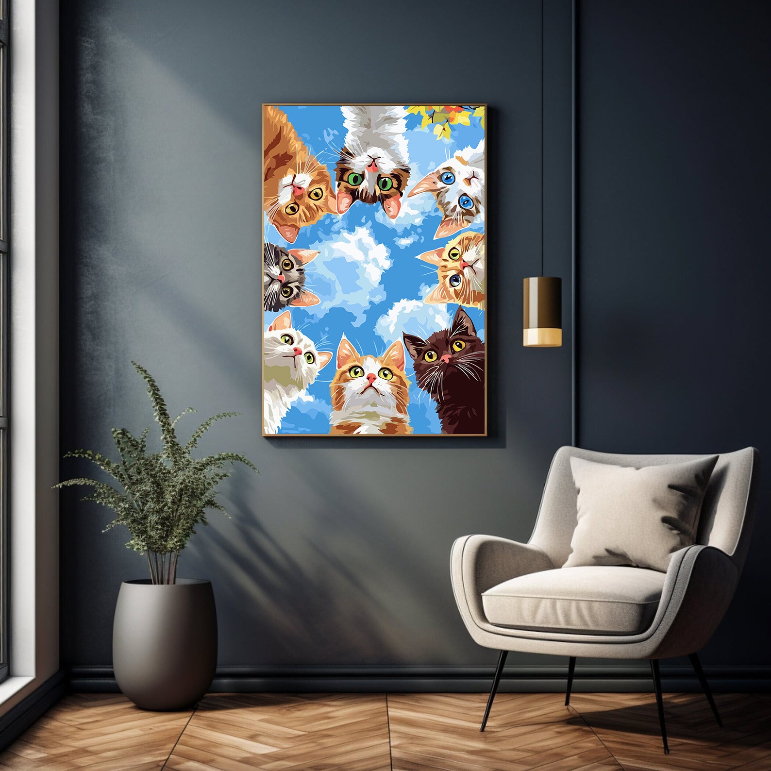 Pictura pe Numere – Curcubeu de priviri 7326