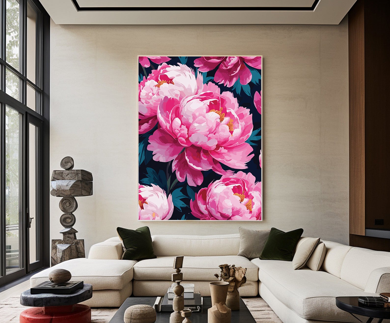 Pictura pe Numere – Roz Imperial 6864
