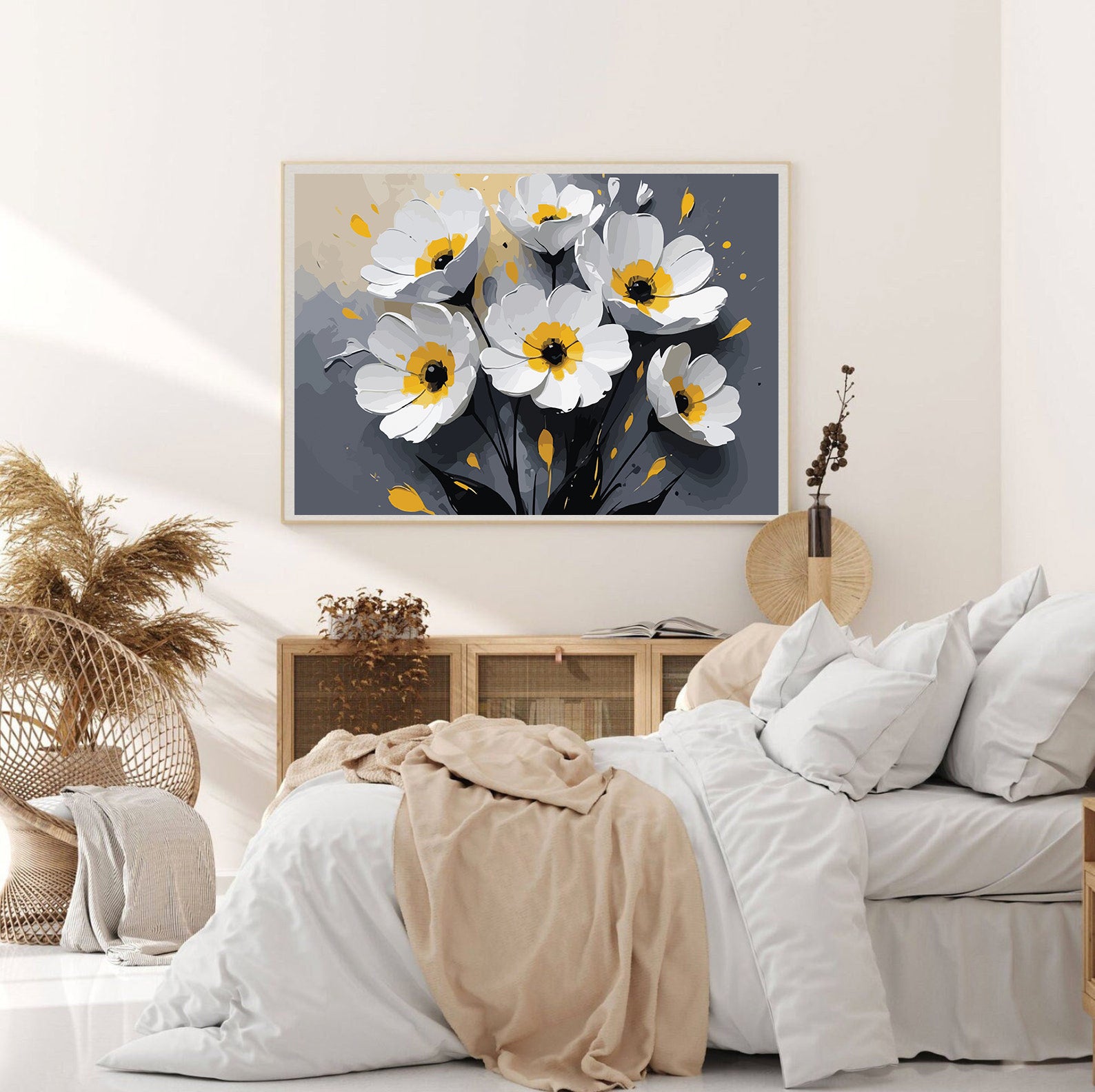 Pictura pe Numere – Eclat de alb 7116