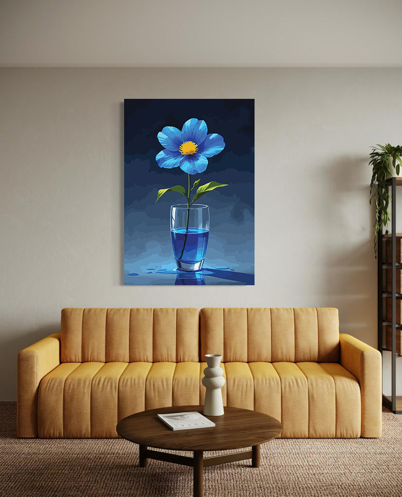 Pictura pe Numere – Ecou de safir 6914