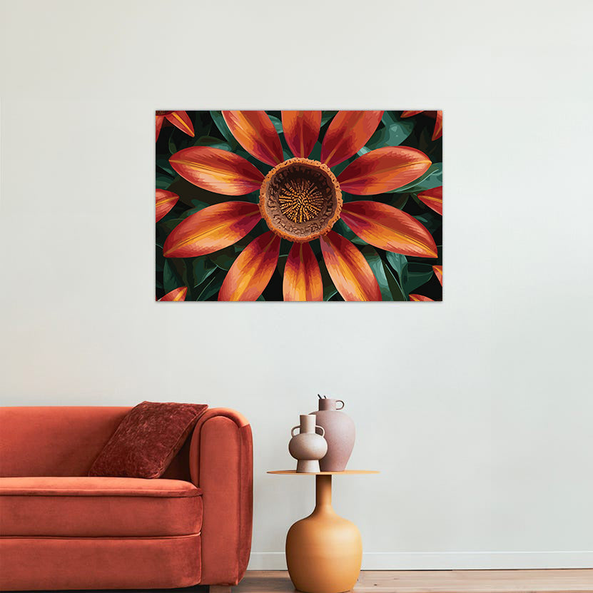 Pictura pe Numere – Mandala de foc 7272