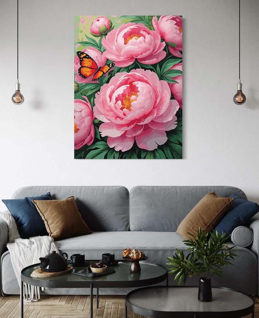 Pictura pe Numere – Valsul petalelor 6934
