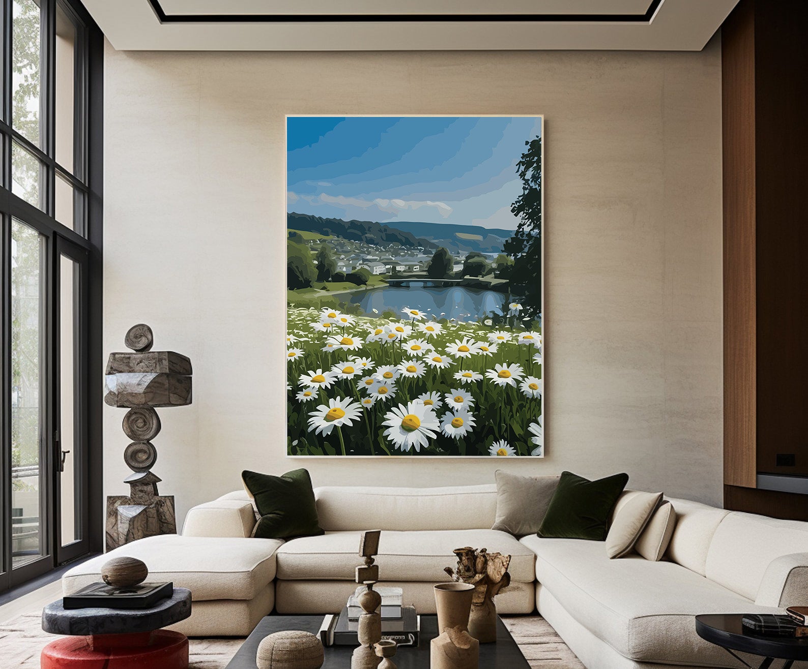 Pictura pe Numere – Adierea margaretelor 7168