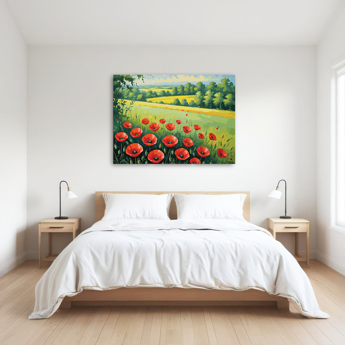 Pictura pe Numere – Ecoul rosu al verii 7078