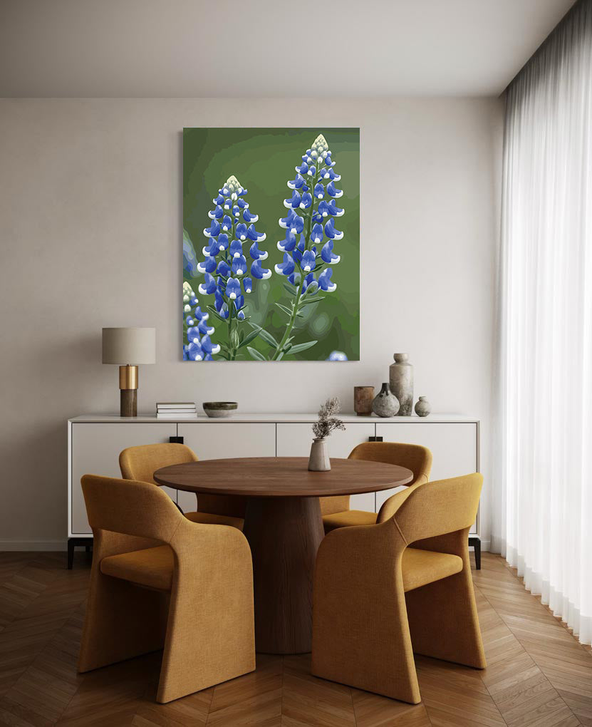Pictura pe Numere – Ecou de safir 6951