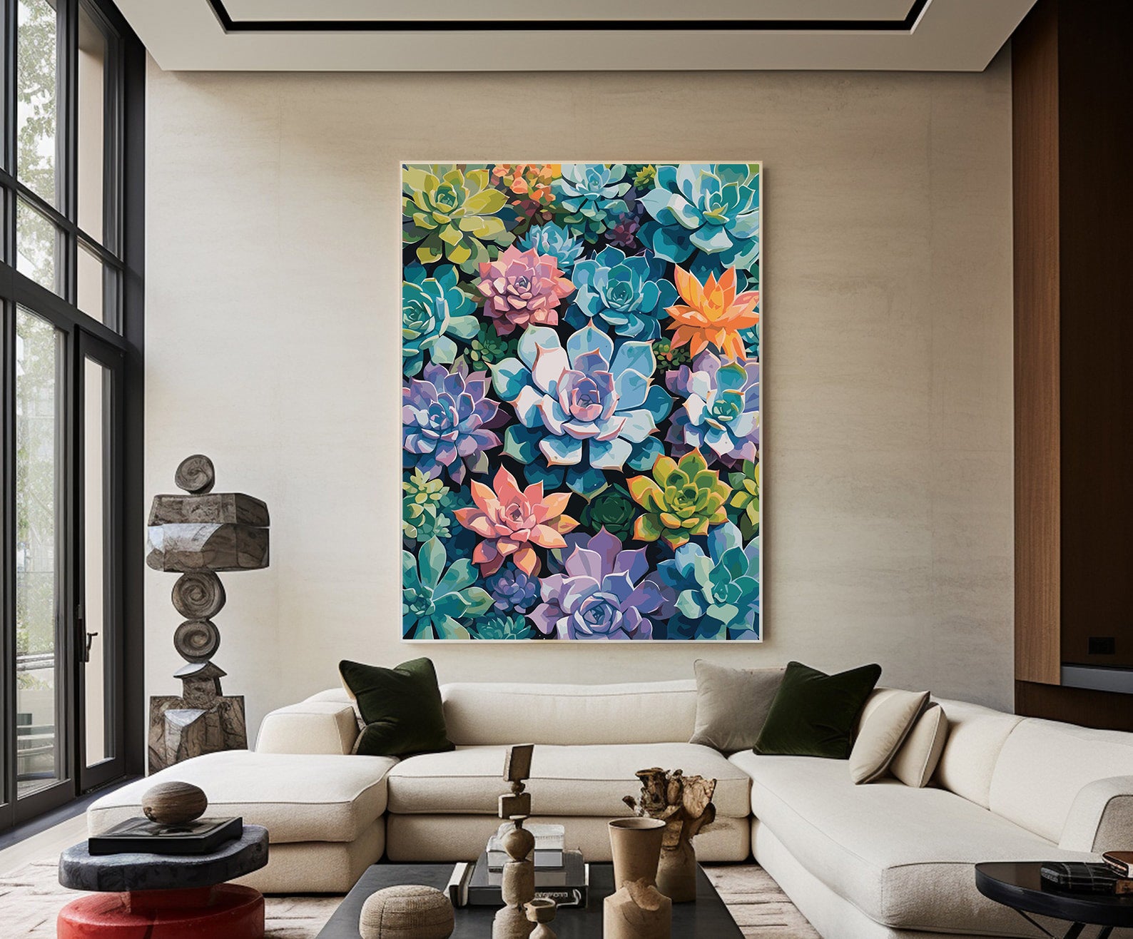 Pictura pe Numere – Mozaic vegetal 6905