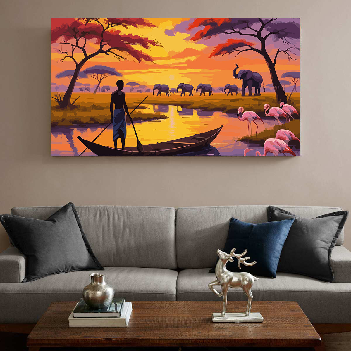 Pictura pe Numere – Linistea de pe rau 7381