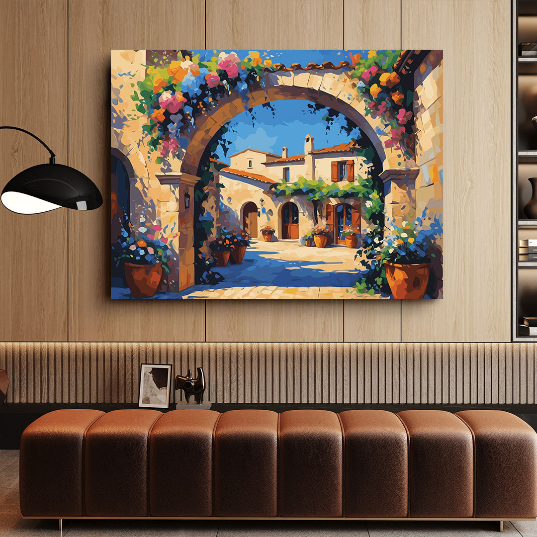 Pictura pe Numere – Orasul florilor 6959