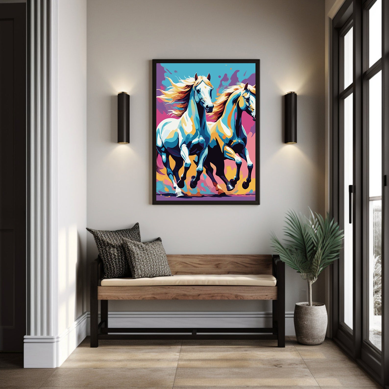 Pictura pe Numere – Galop liber 7416