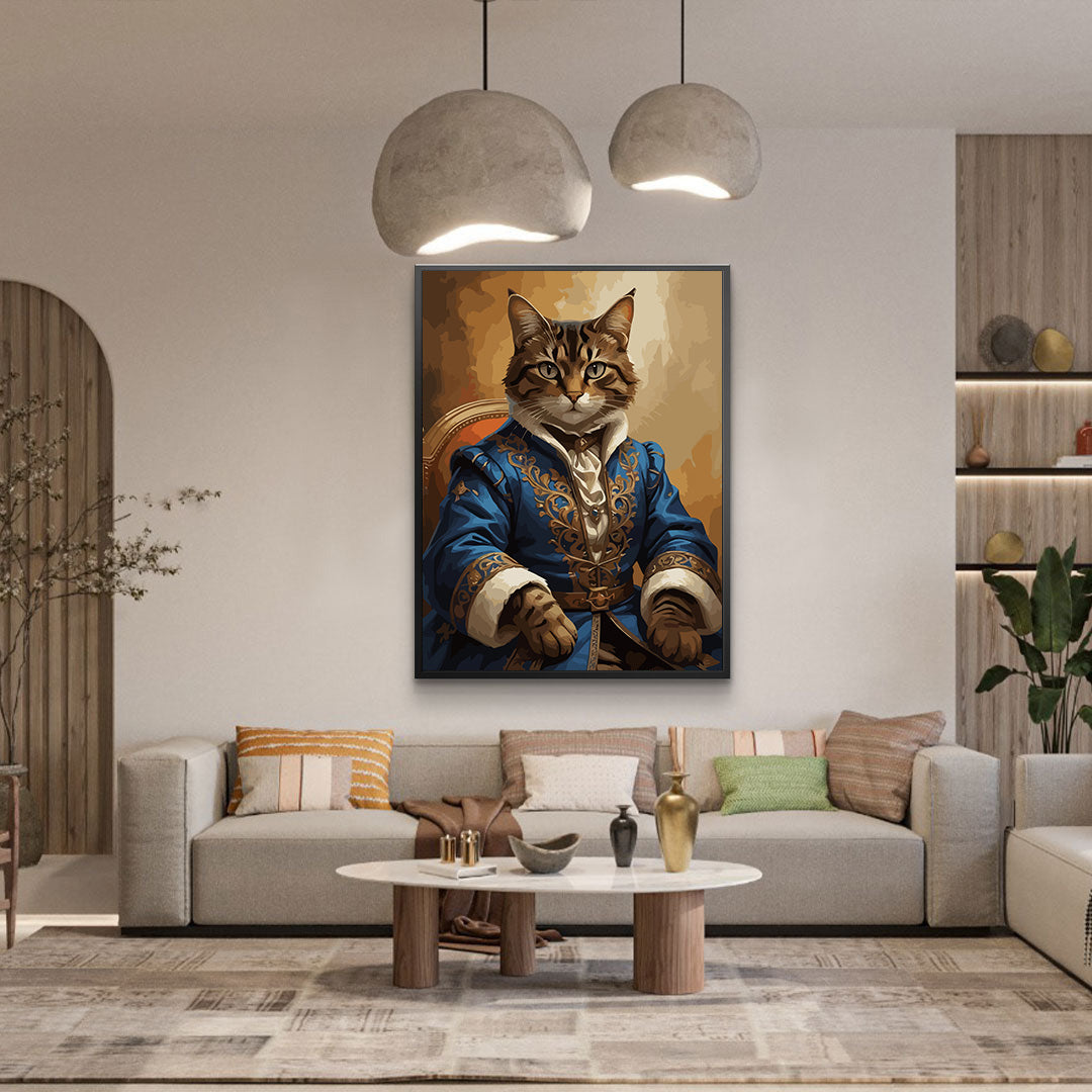 Pictura pe Numere – Pisica nobila 7428