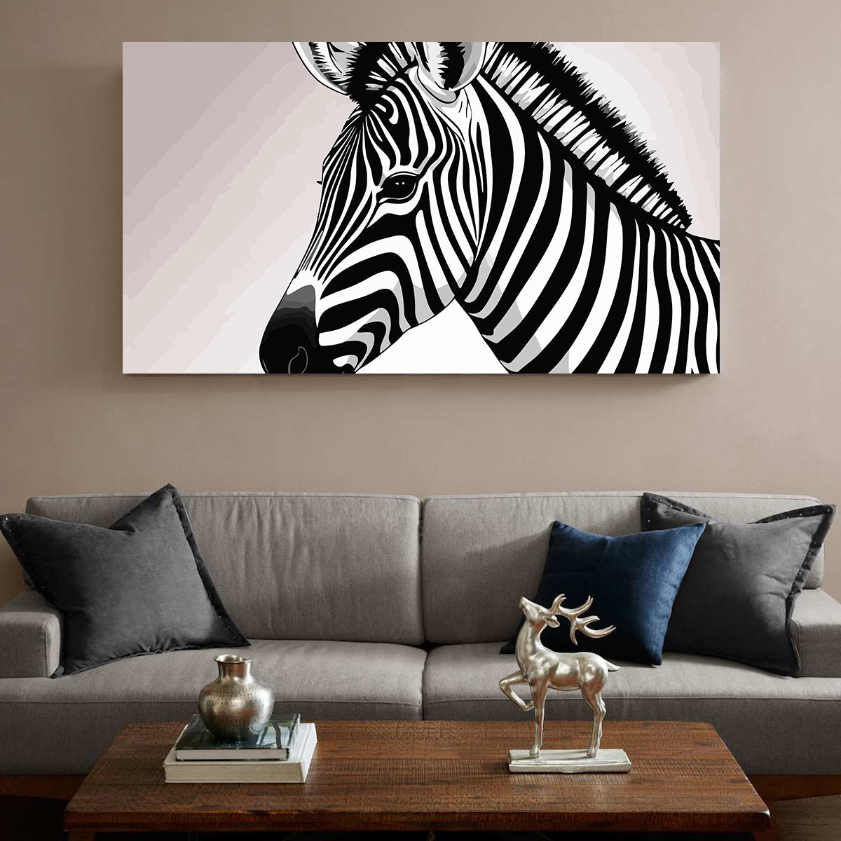 Pictura pe Numere – Contrast monocrom 7447
