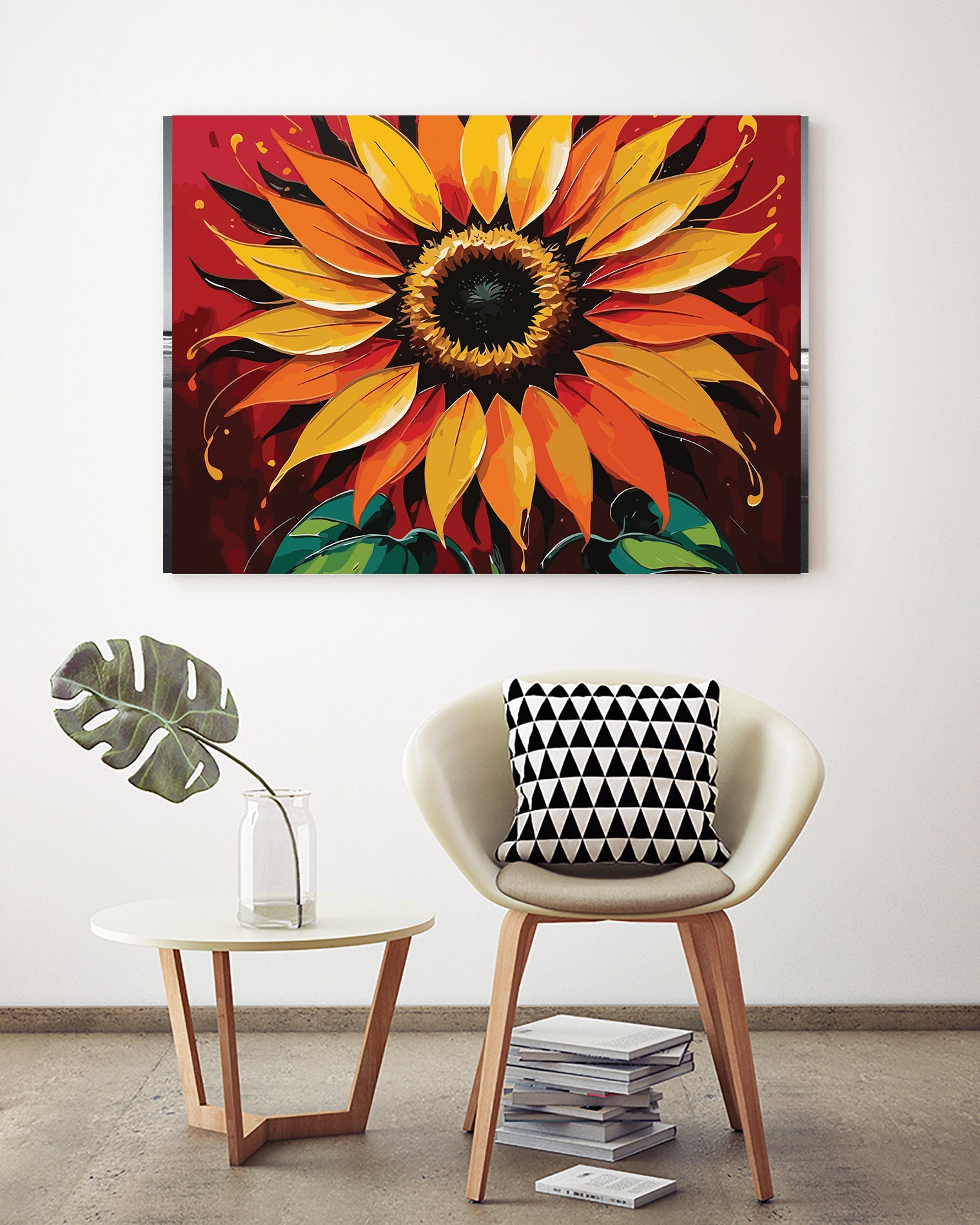 Pictura pe Numere – Explozie de soare 7010