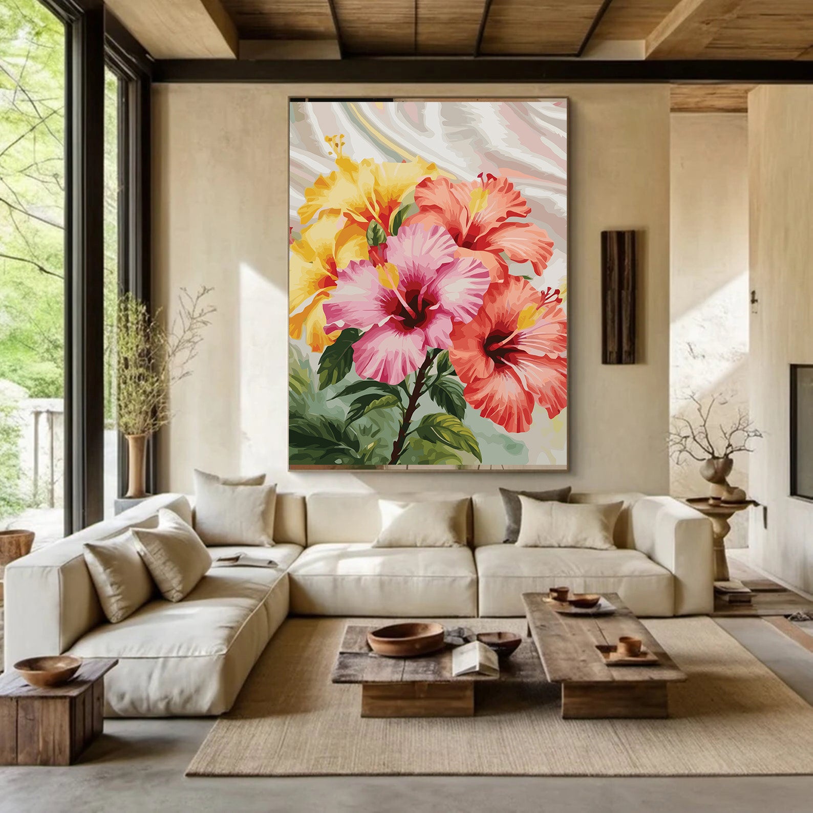 Pictura pe Numere – Simfonia petalelor 7084