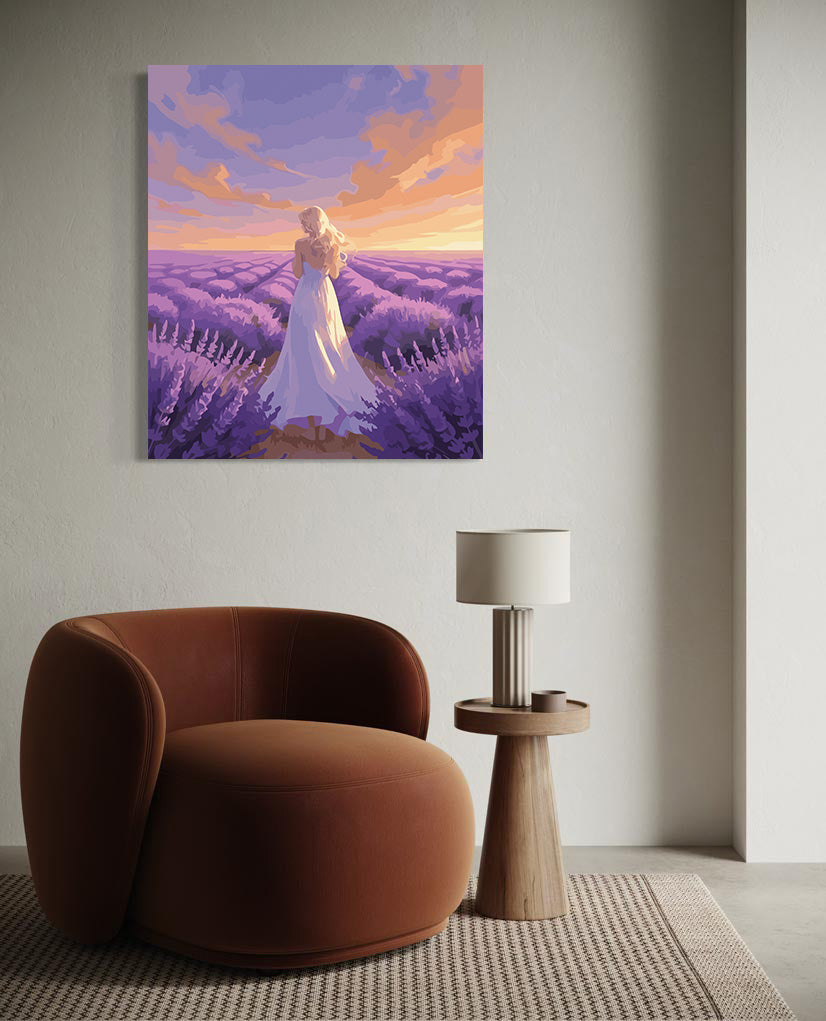 Pictura pe Numere – Vis de lavanda 6971
