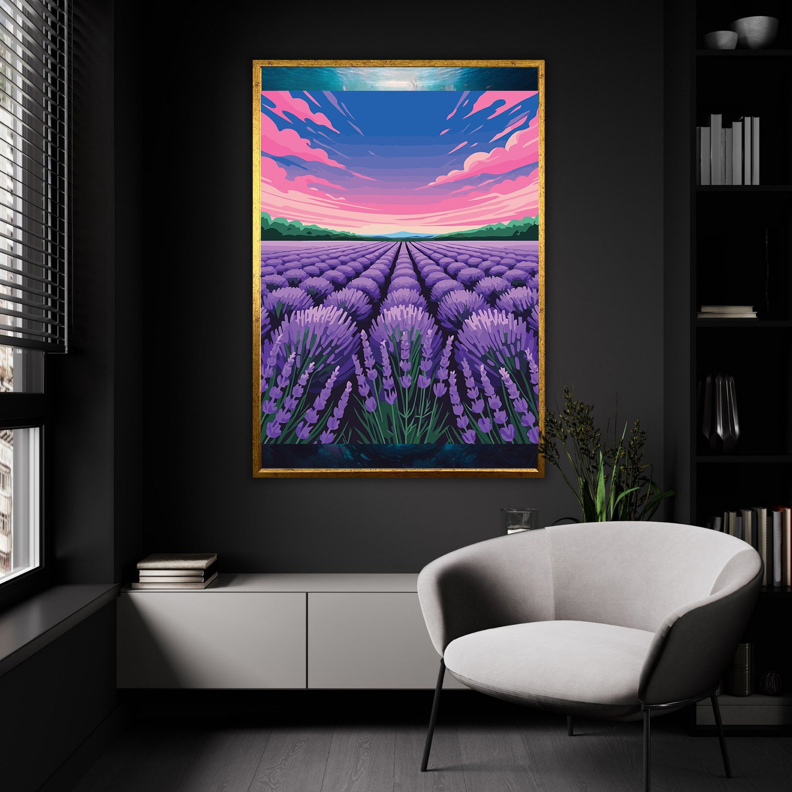 Pictura pe Numere – Infinit de lavanda 7174