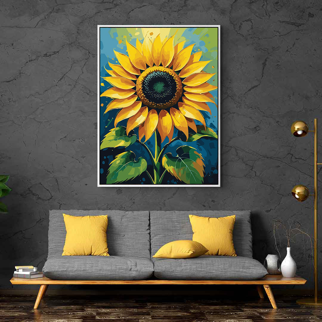 Pictura pe Numere – Floarea soarelui 6887