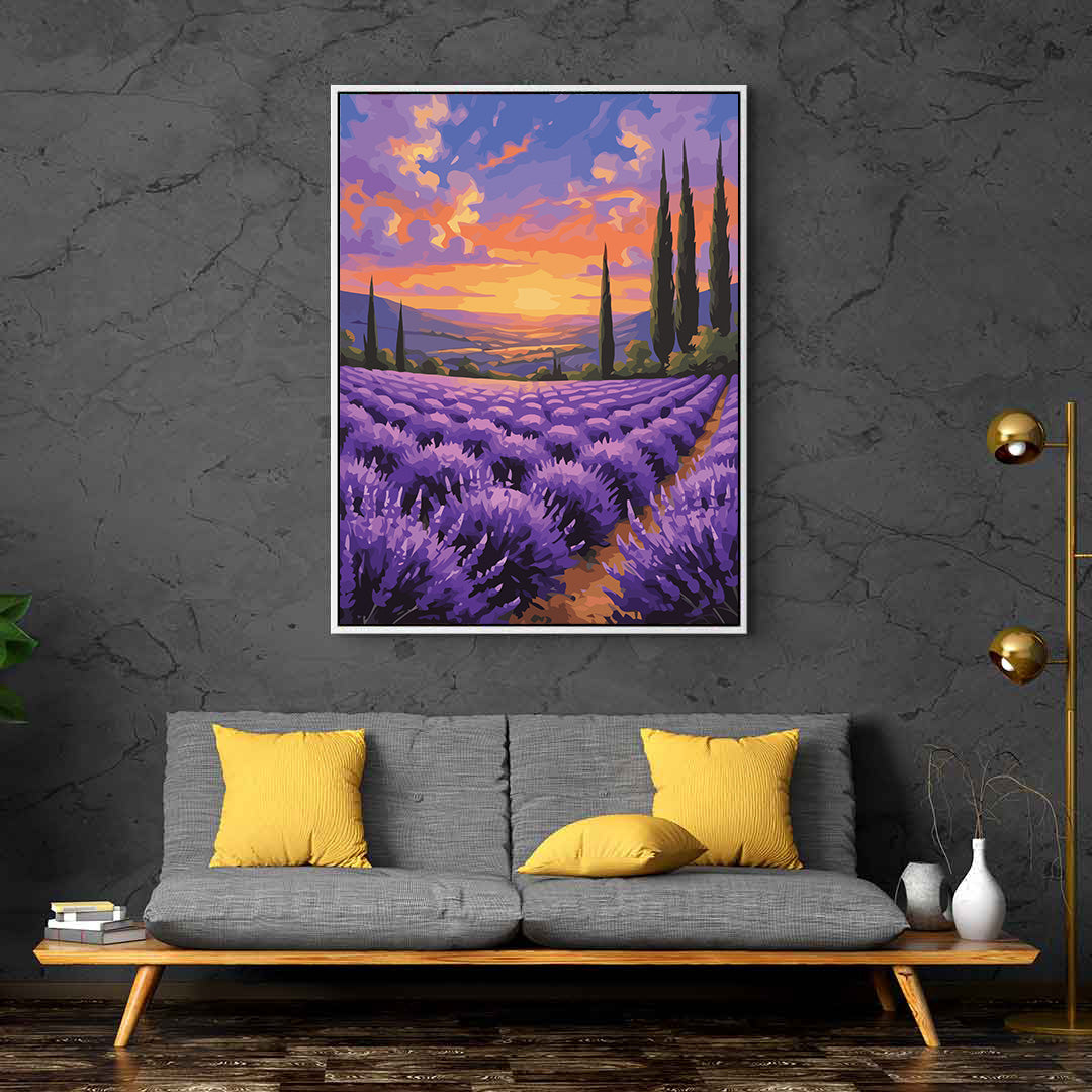 Pictura pe Numere – Orizont de purpura 6970