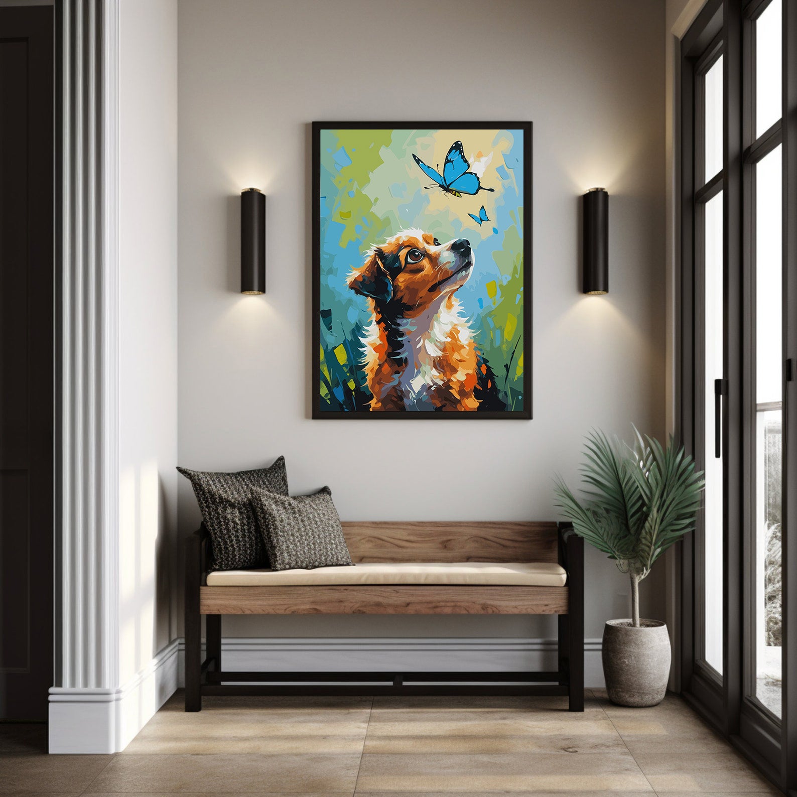 Pictura pe Numere – Fascinatia catelului 7394