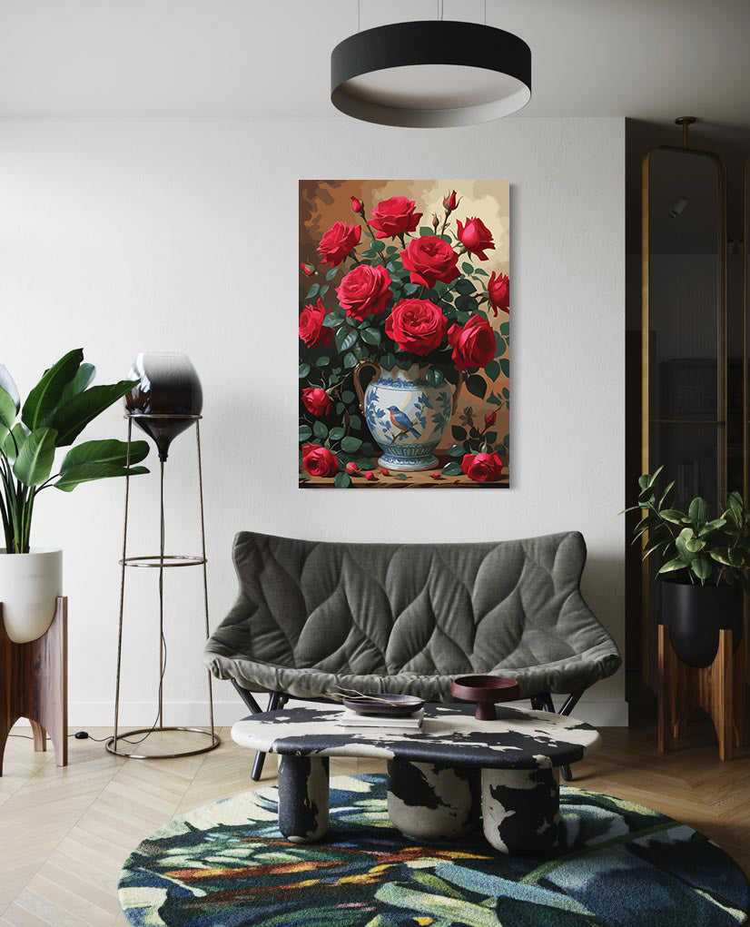 Pictura pe Numere – Pasiune in vaza 7048