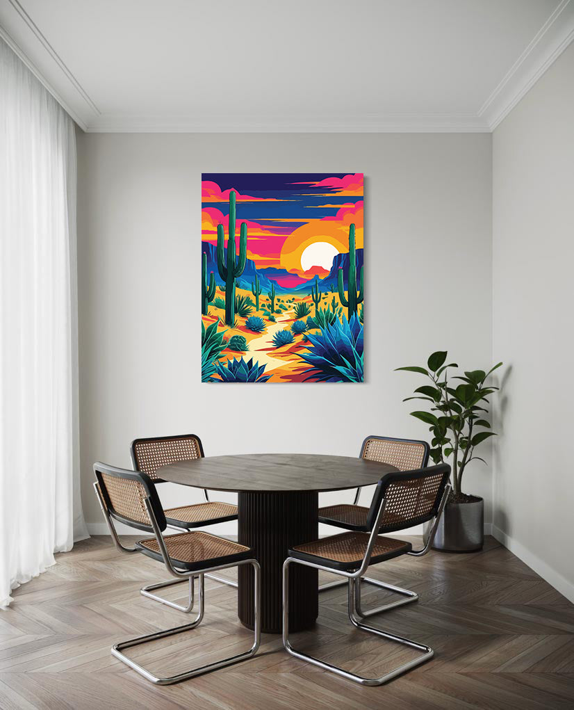 Pictura pe Numere – Suflet de desert 6980