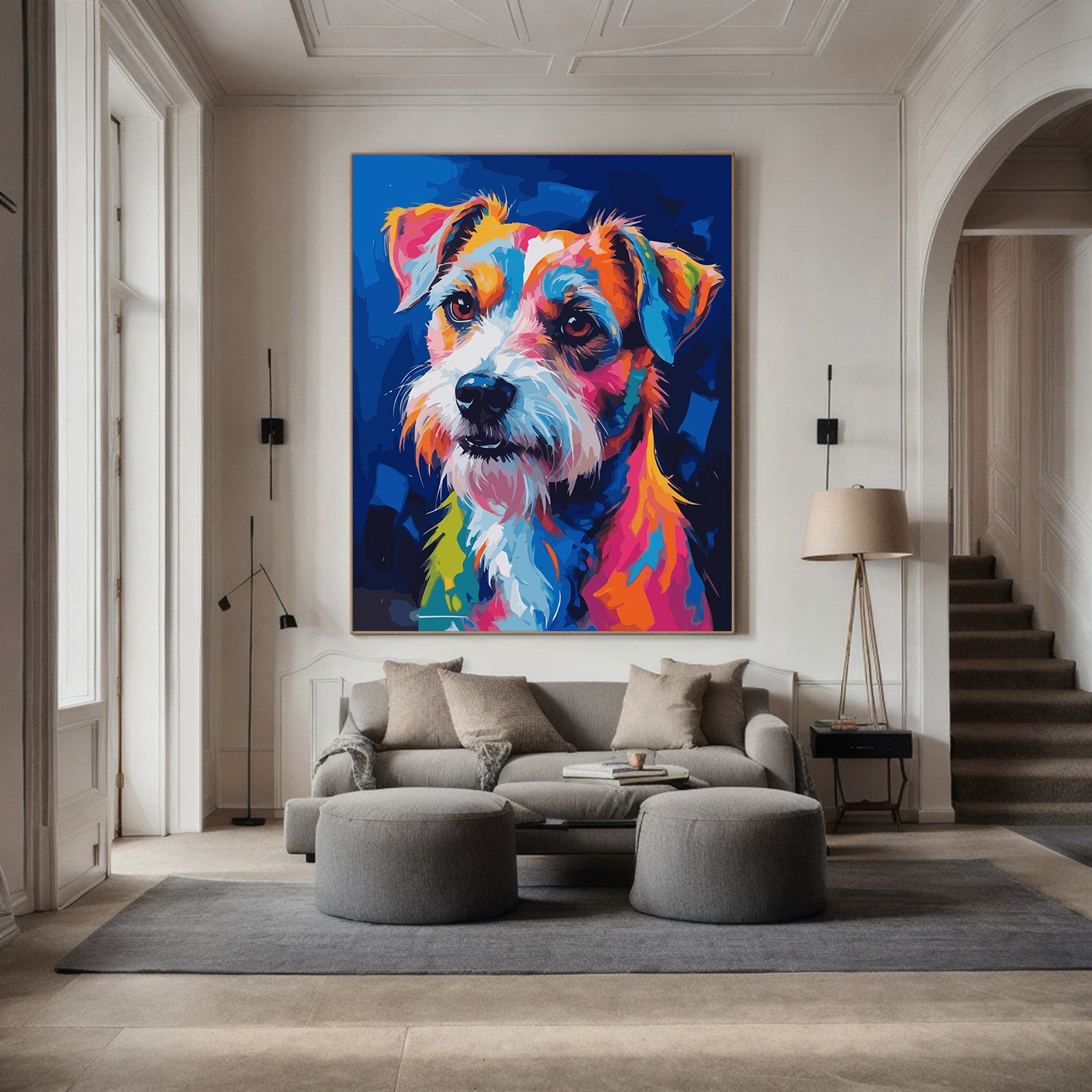 Pictura pe Numere – Culori de neon 7424