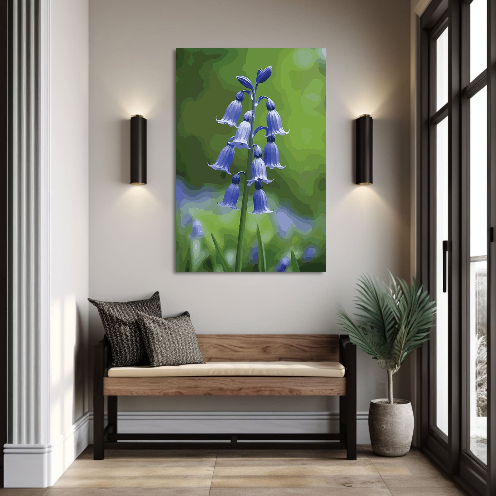 Pictura pe Numere – Clopotei de azur 7193