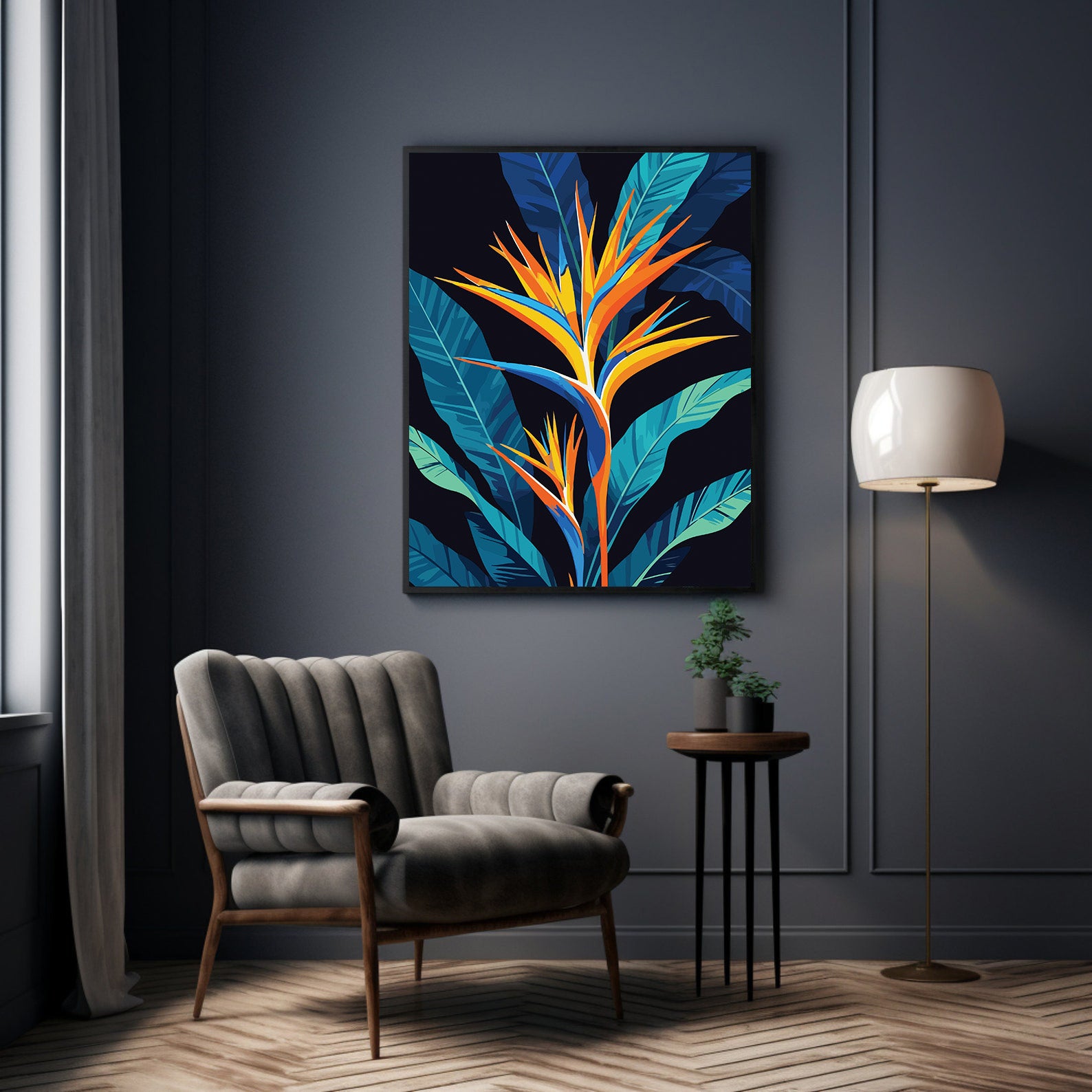 Pictura pe Numere – Pasarea paradisului 6878