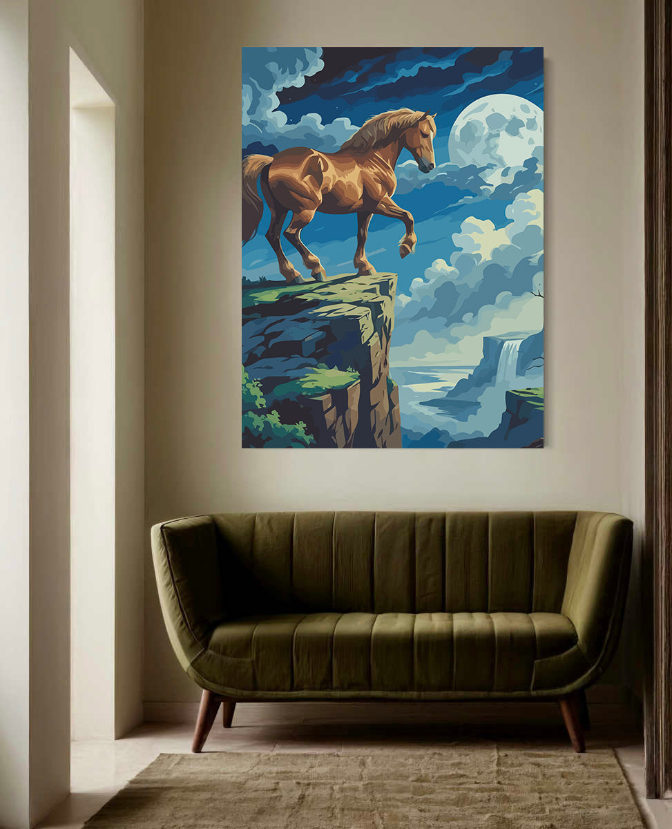 Pictura pe Numere – Armasarul de bronz 7348