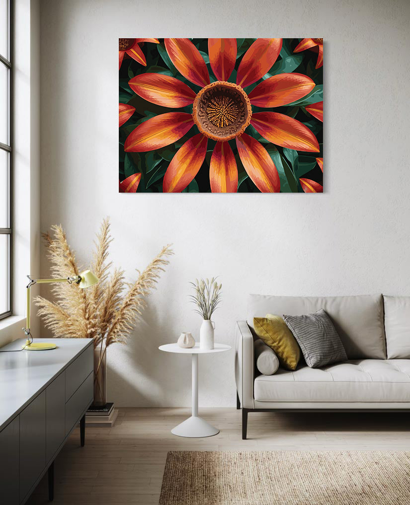 Pictura pe Numere – Mandala de foc 7272