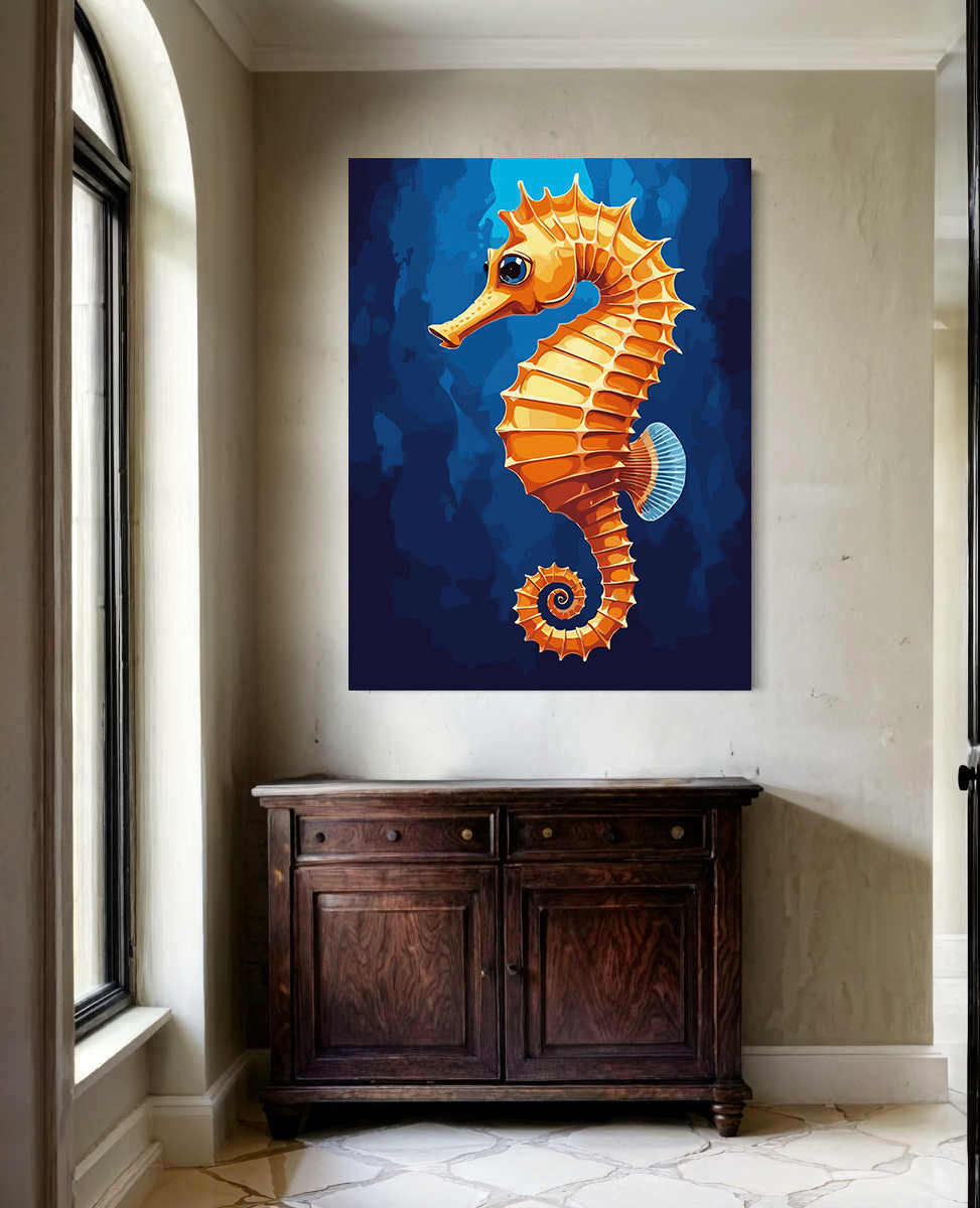 Pictura pe Numere – Dansul calutului de mare 7457