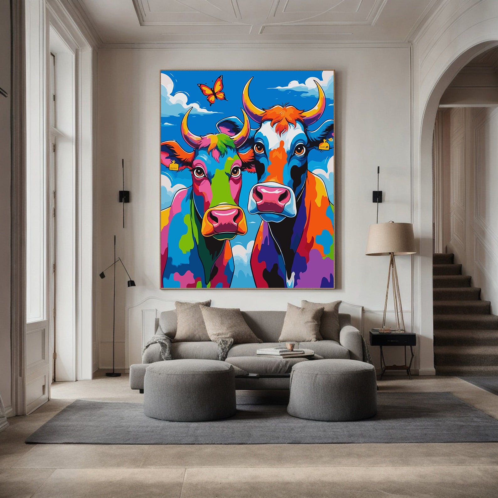 Pictura pe Numere – Cireada popart 7327