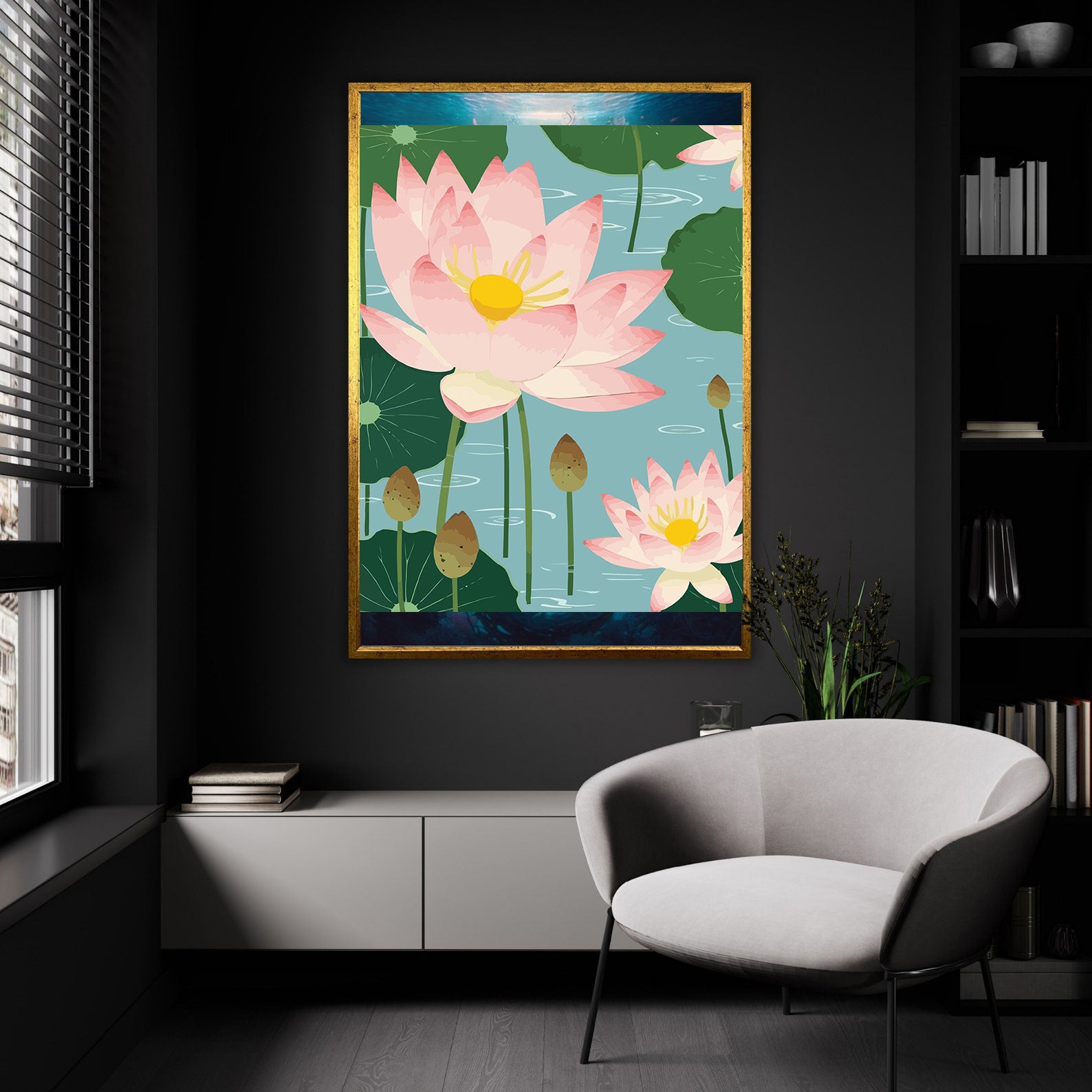 Pictura pe Numere – Linistea lotusului 7103