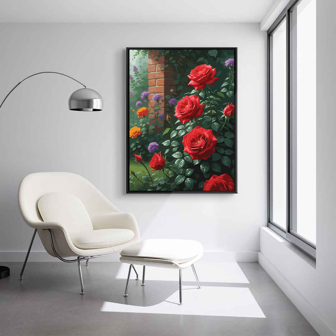 Pictura pe Numere – Povestea trandafirilor 7214
