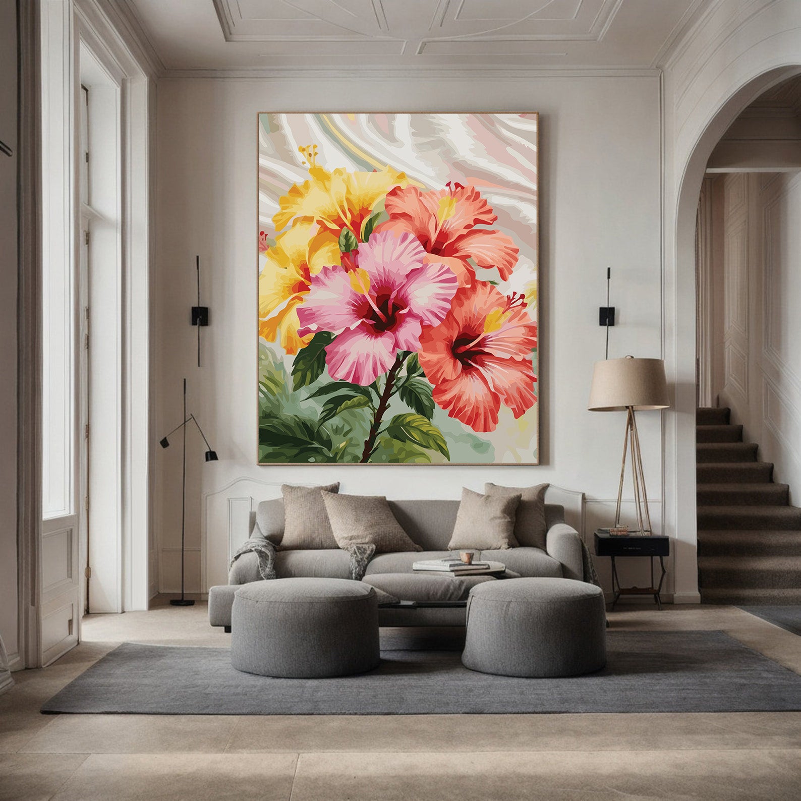 Pictura pe Numere – Simfonia petalelor 7084