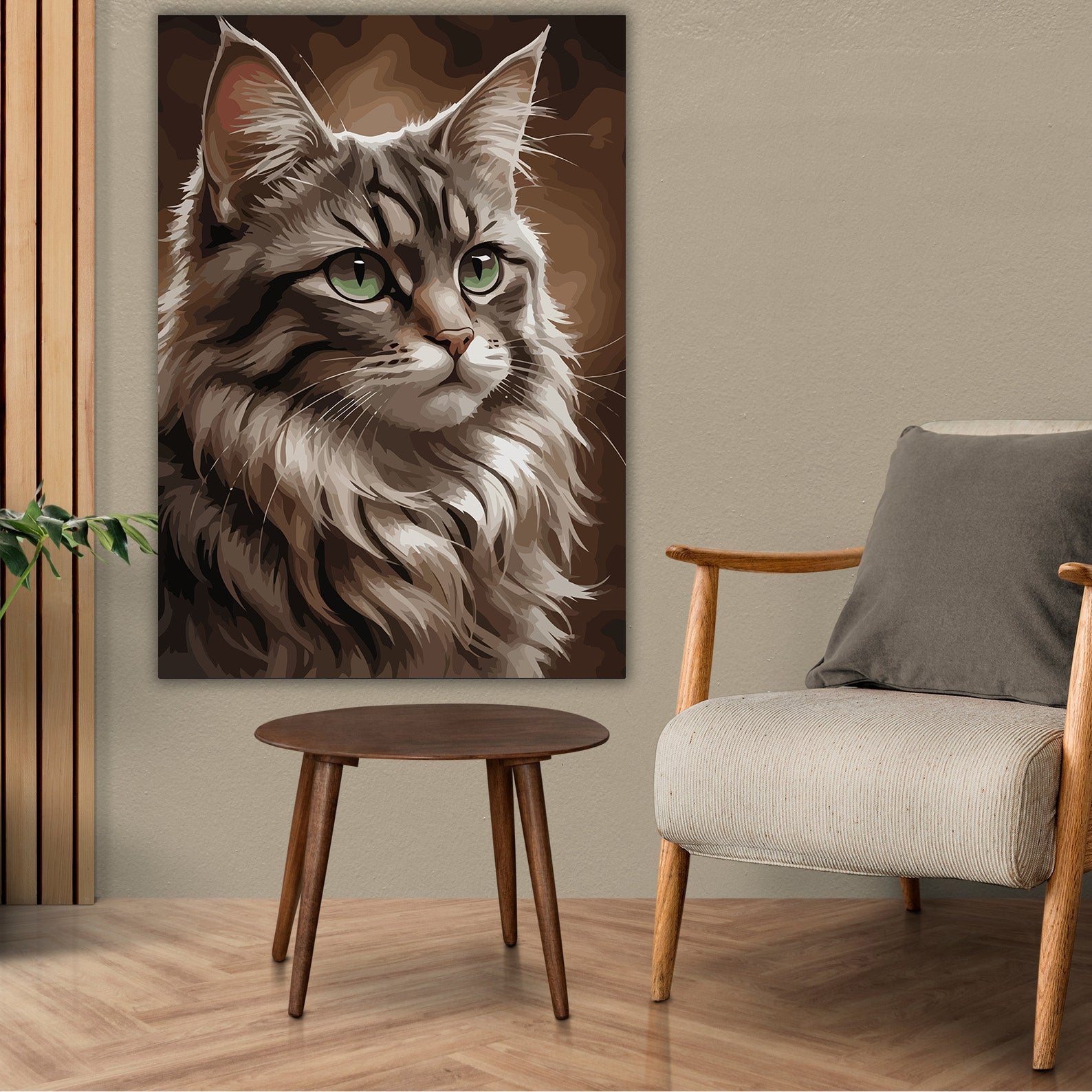 Pictura pe Numere – Privirea de smarald 7339