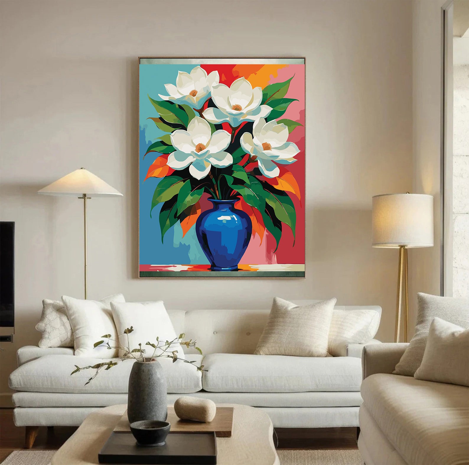 Pictura pe Numere – Vis de magnolii 7036
