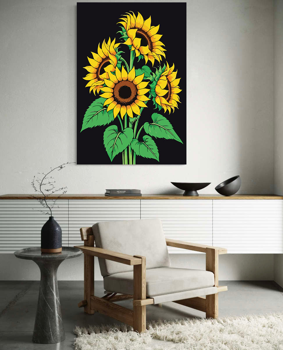 Pictura pe Numere – Sclipiri de soare 7185