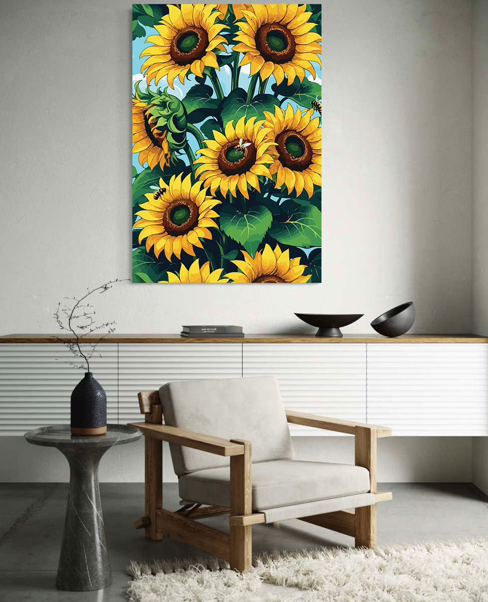 Pictura pe Numere – Inchinaciune solara 7088