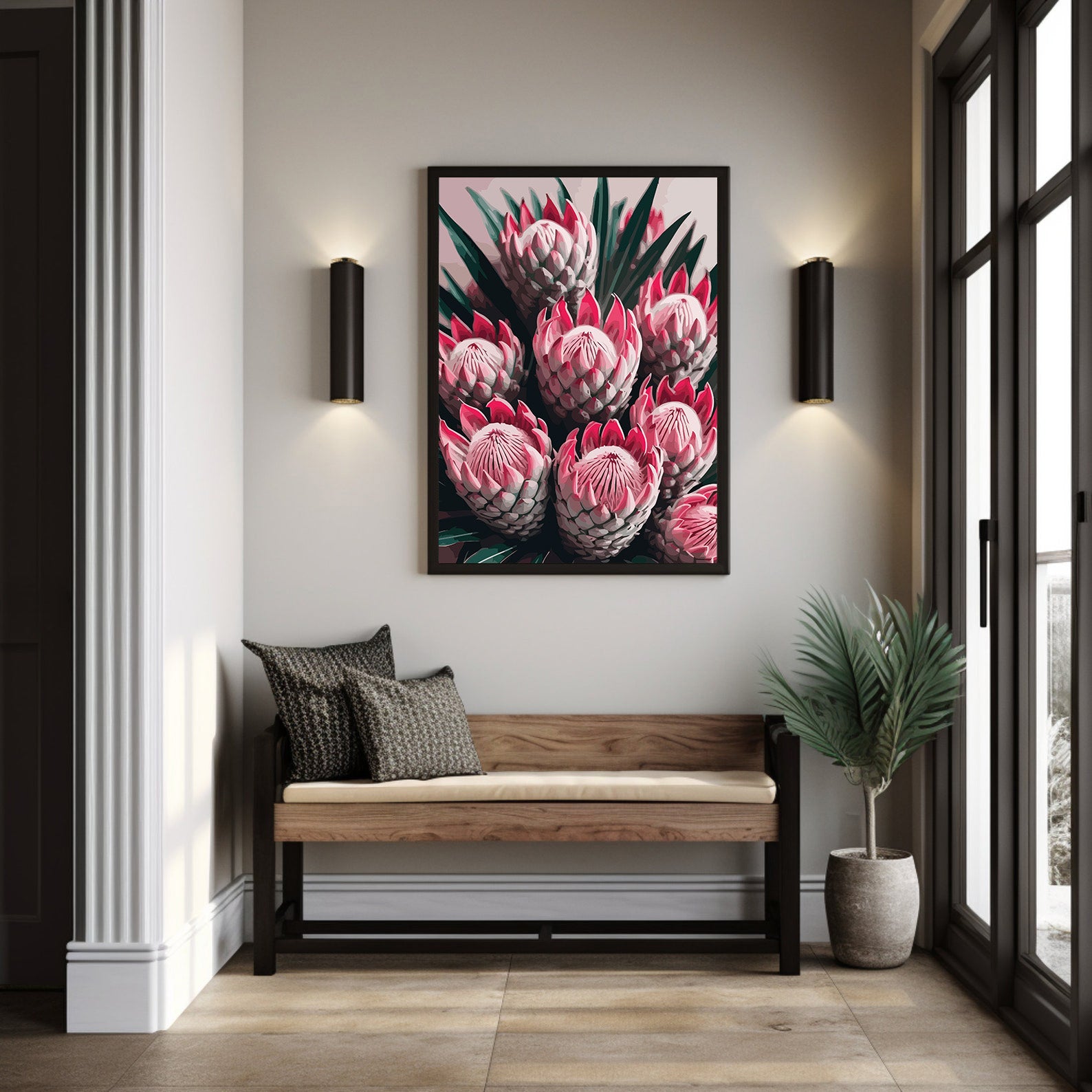 Pictura pe Numere – Coroana exotica 7033