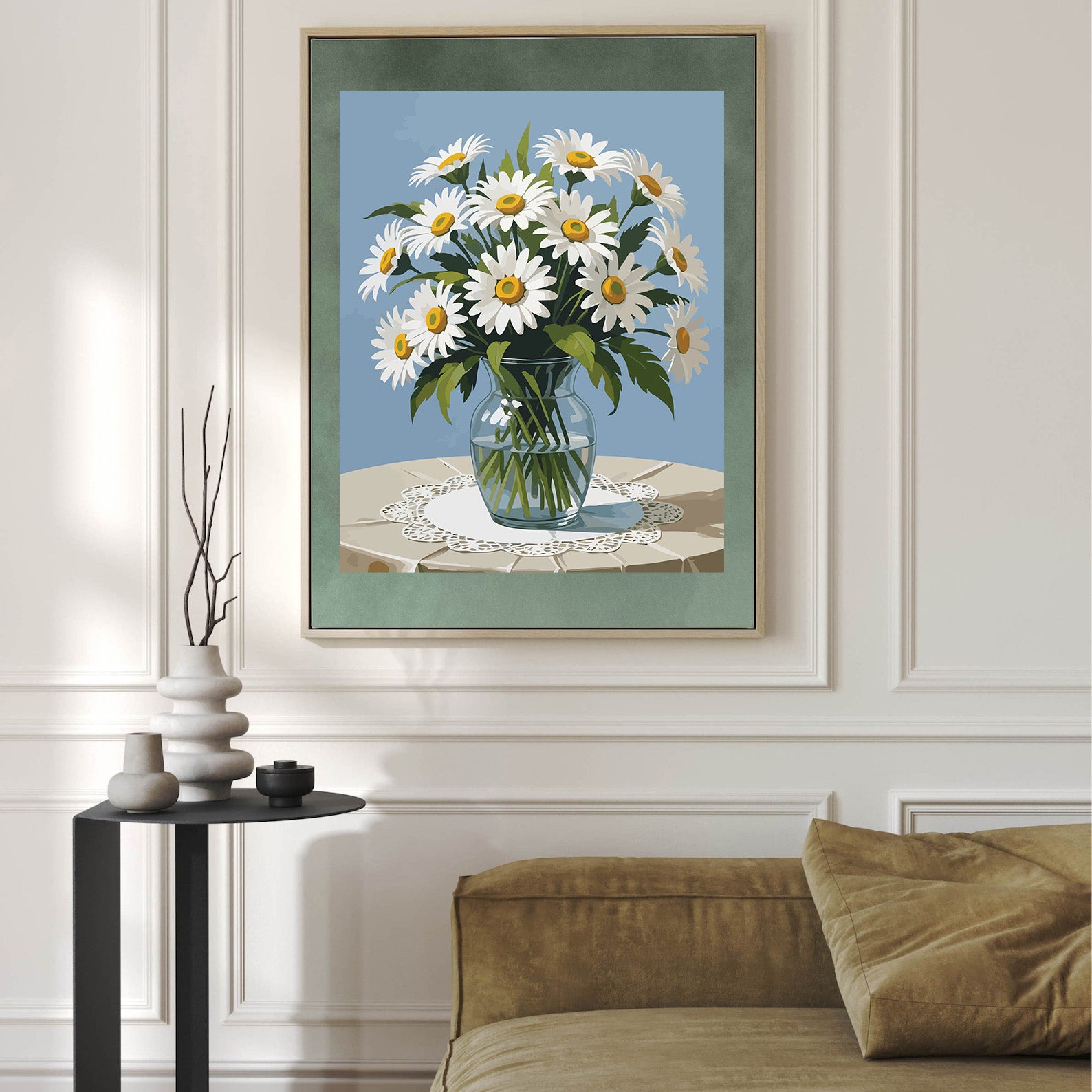 Pictura pe Numere – Puritate alba 7086